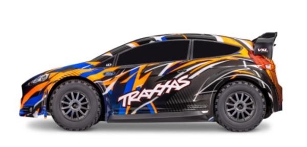 TRX74276-4ORNG FORD FIESTA ST 1/10 RALLY VXL RTR BRUSHLESS